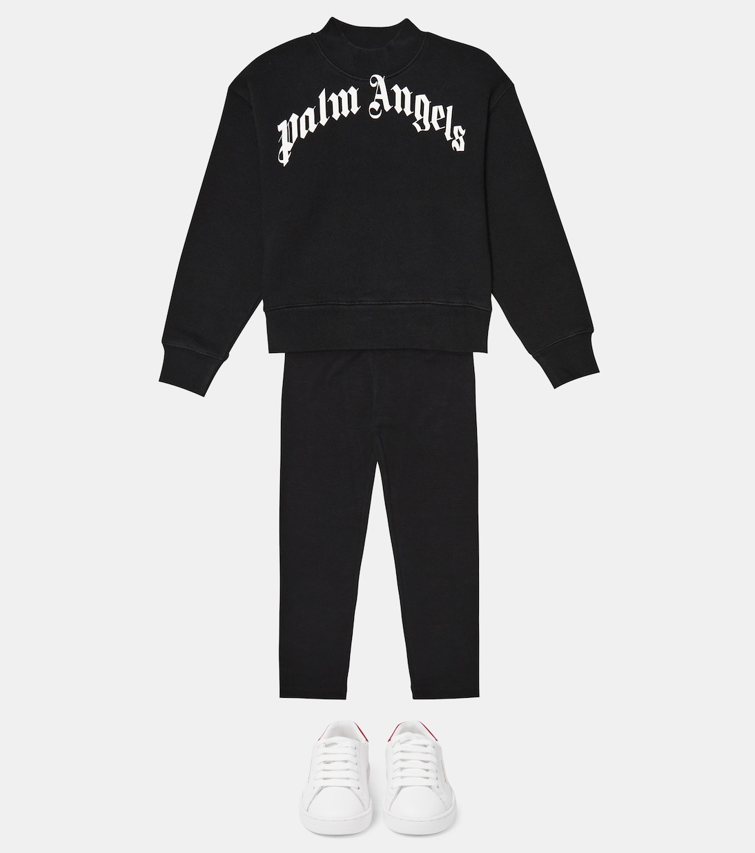 Bedrucktes Sweatshirt aus Baumwolle | Palm Angels Kids