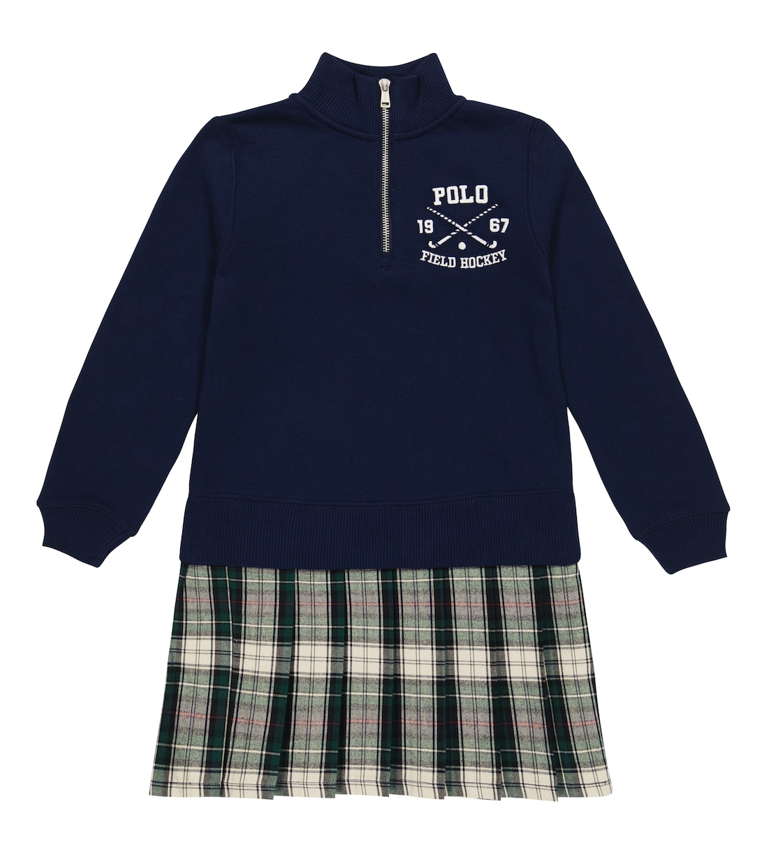 Minikleid aus einem Baumwollgemisch | Polo Ralph Lauren Kids