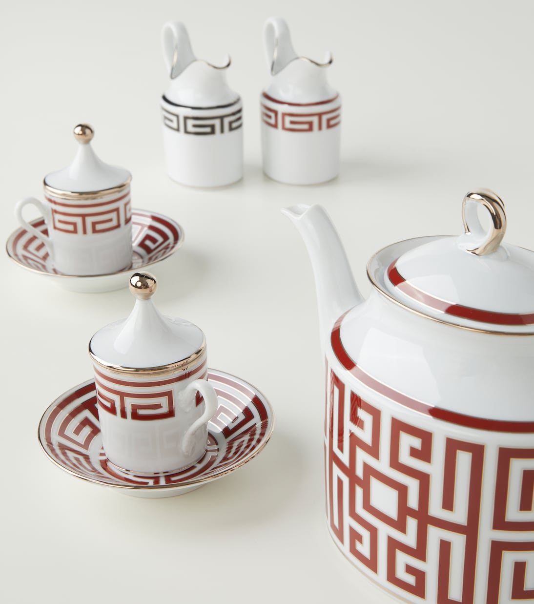 Labirinto Tête à Tête set of 2 espresso cups and saucers | Ginori 1735