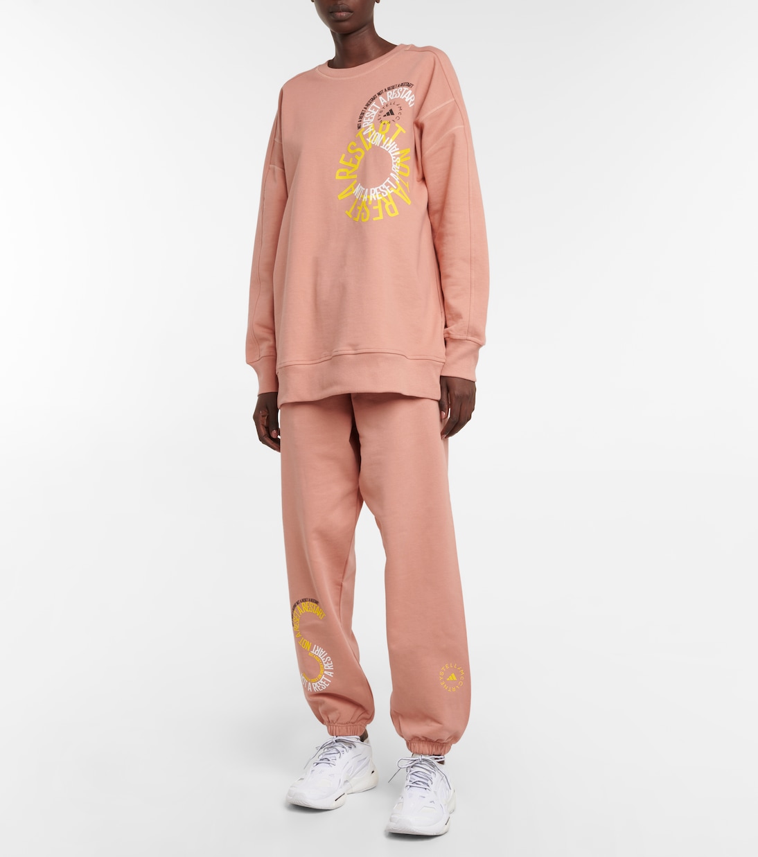 Sudadera de algodón estampada | Adidas by Stella McCartney