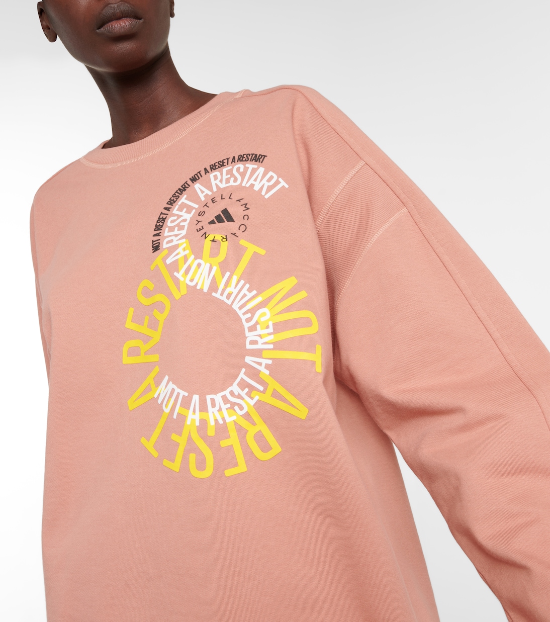 Sudadera de algodón estampada | Adidas by Stella McCartney