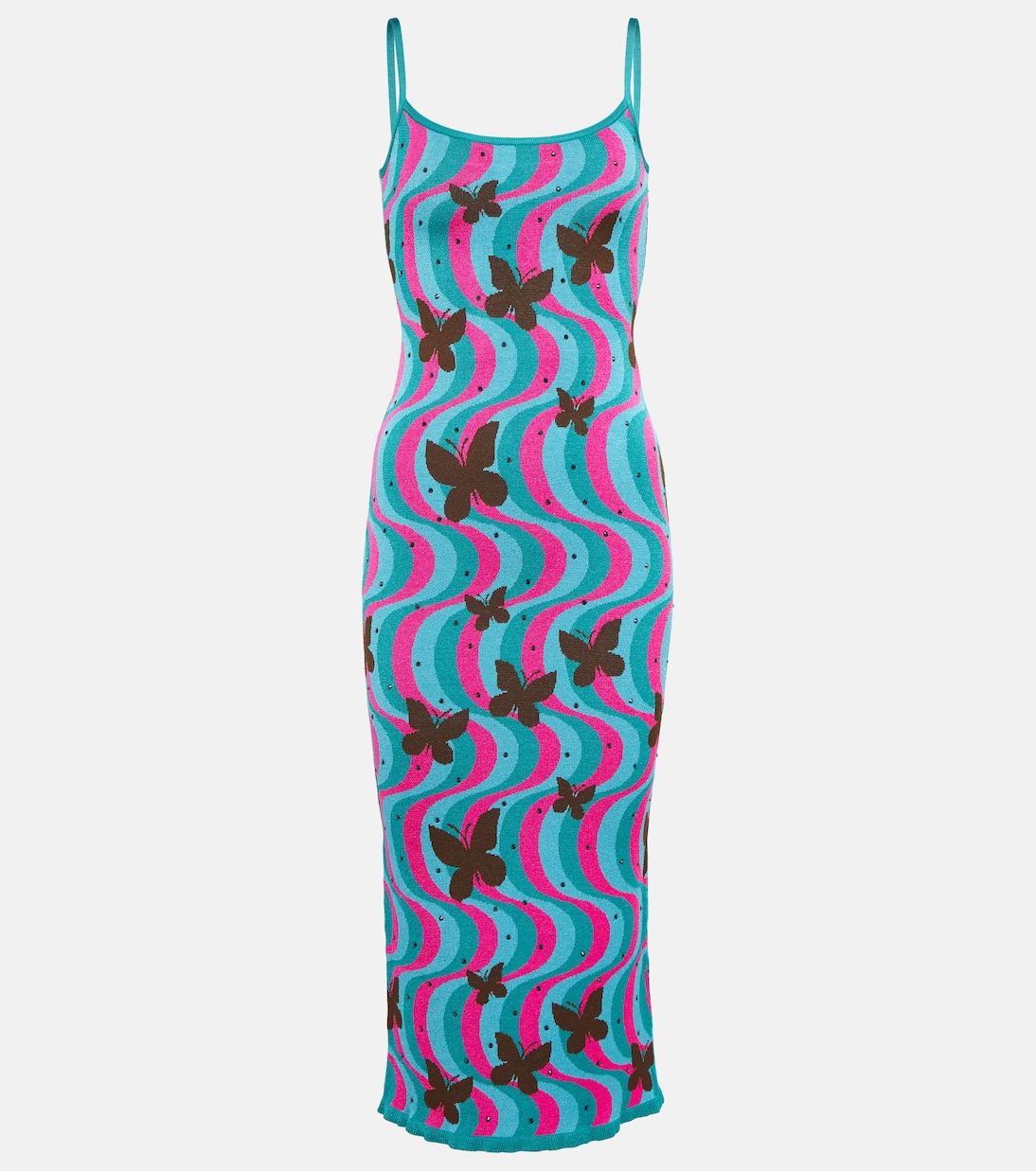 Jacquard midi dress | Alessandra Rich