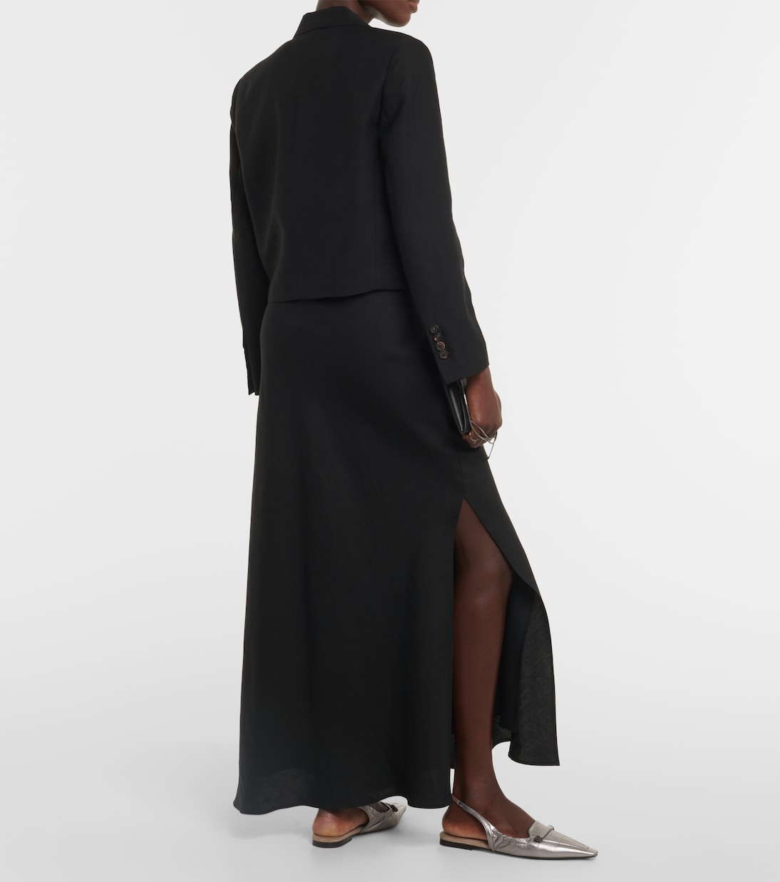 Blazer cropped | Brunello Cucinelli