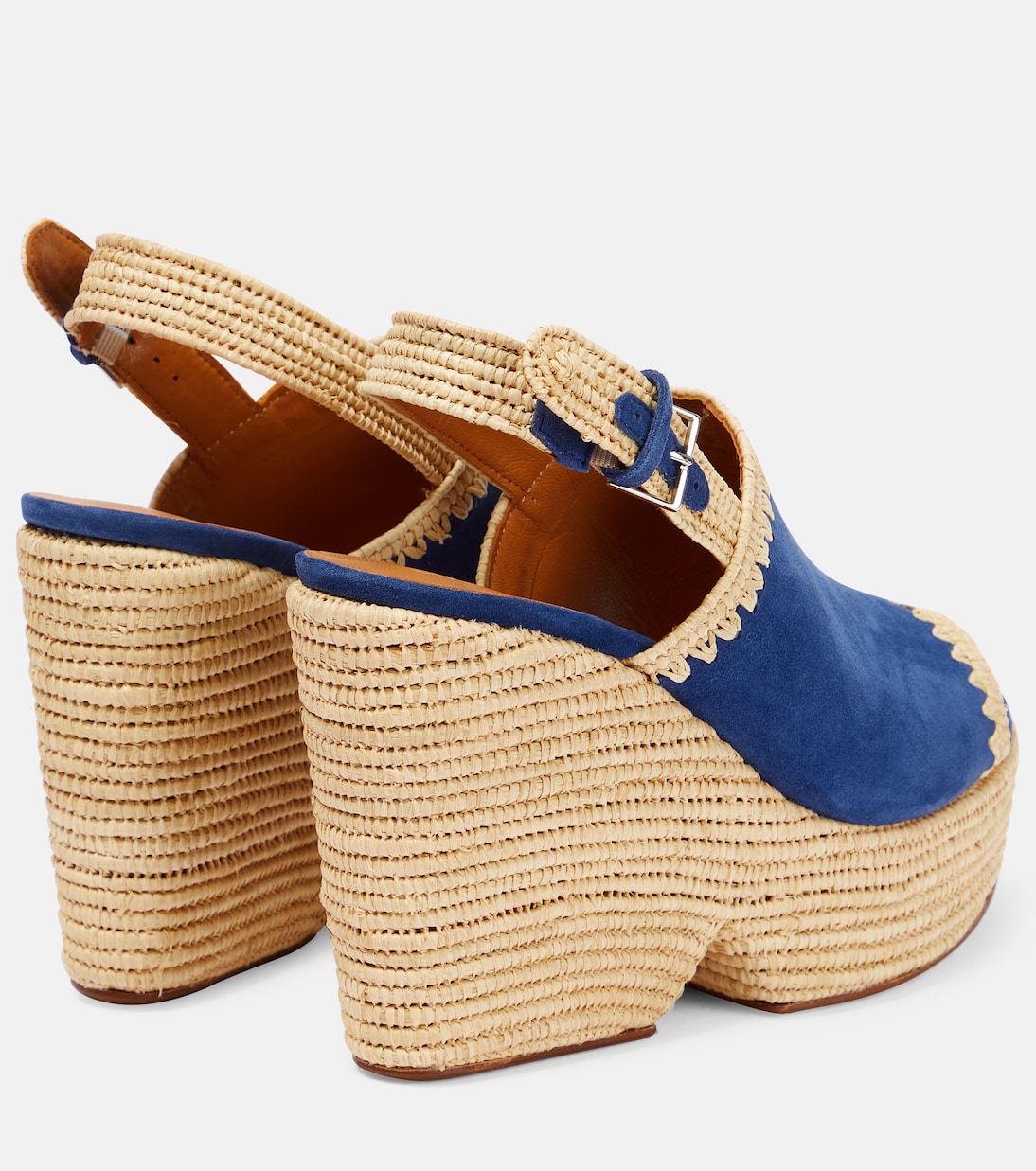 Damya suede wedge sandals | Clergerie