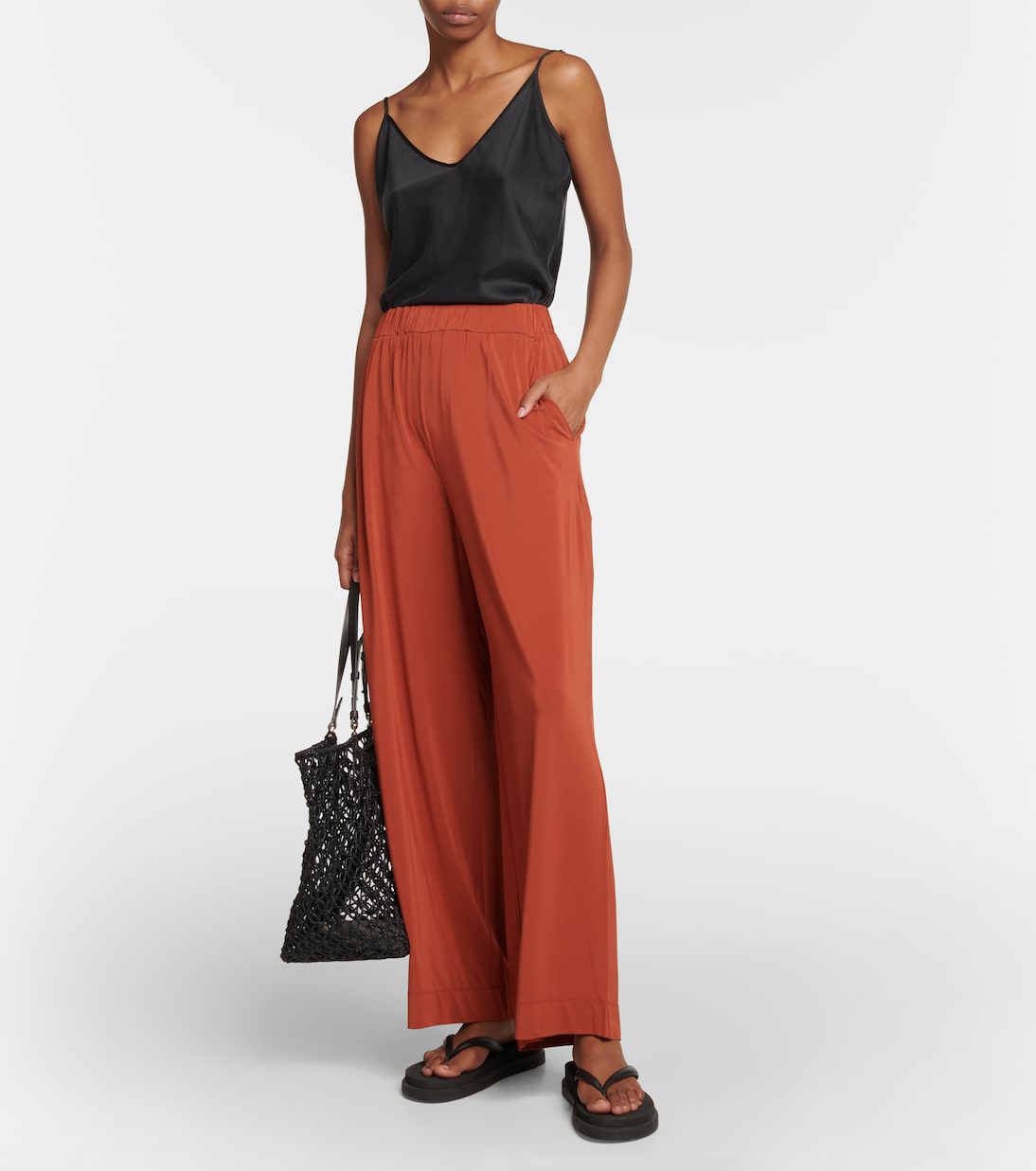 Weite High-Rise-Hose | Max Mara