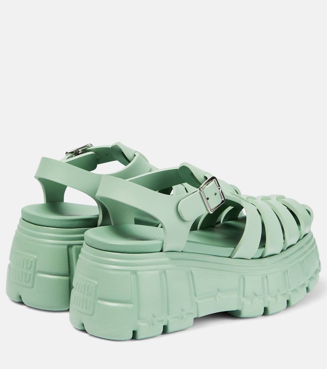 Sandali Fisherman EVA con platform | Miu Miu