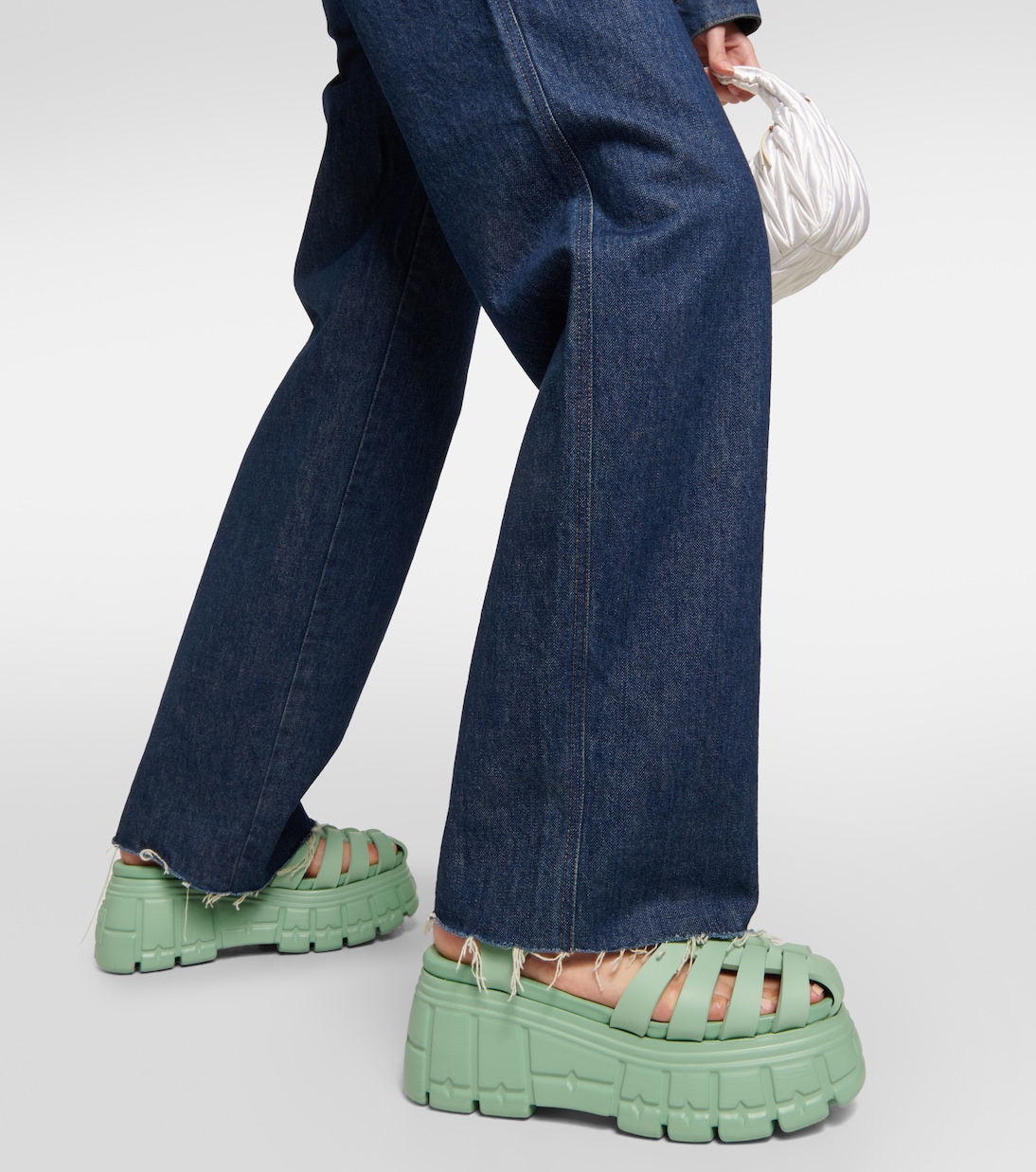 Sandali Fisherman EVA con platform | Miu Miu
