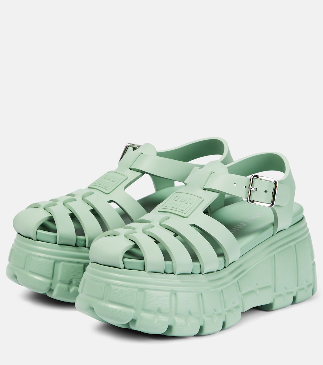 Sandali Fisherman EVA con platform | Miu Miu