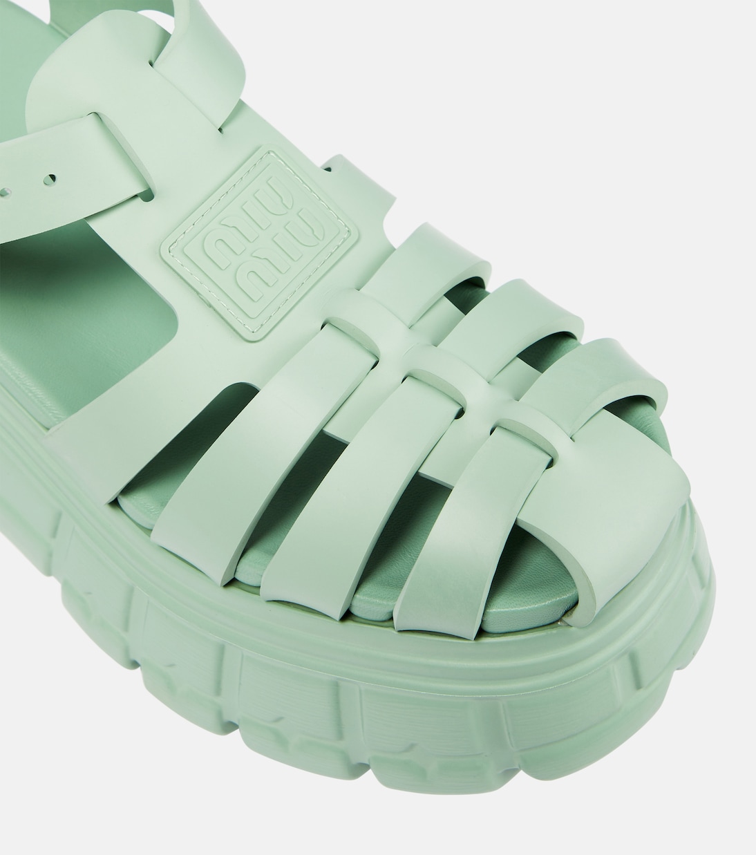Sandali Fisherman EVA con platform | Miu Miu