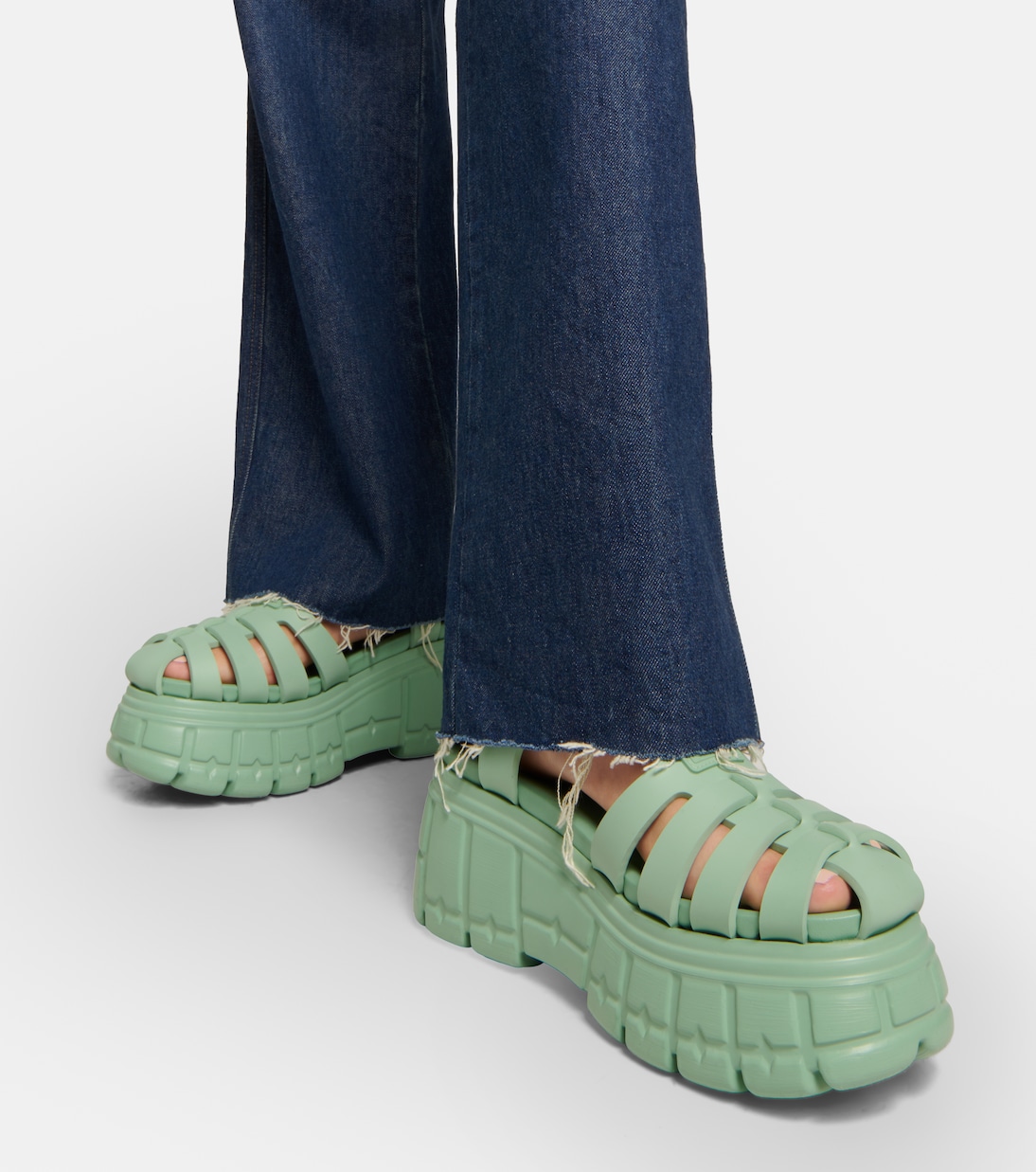 Sandali Fisherman EVA con platform | Miu Miu