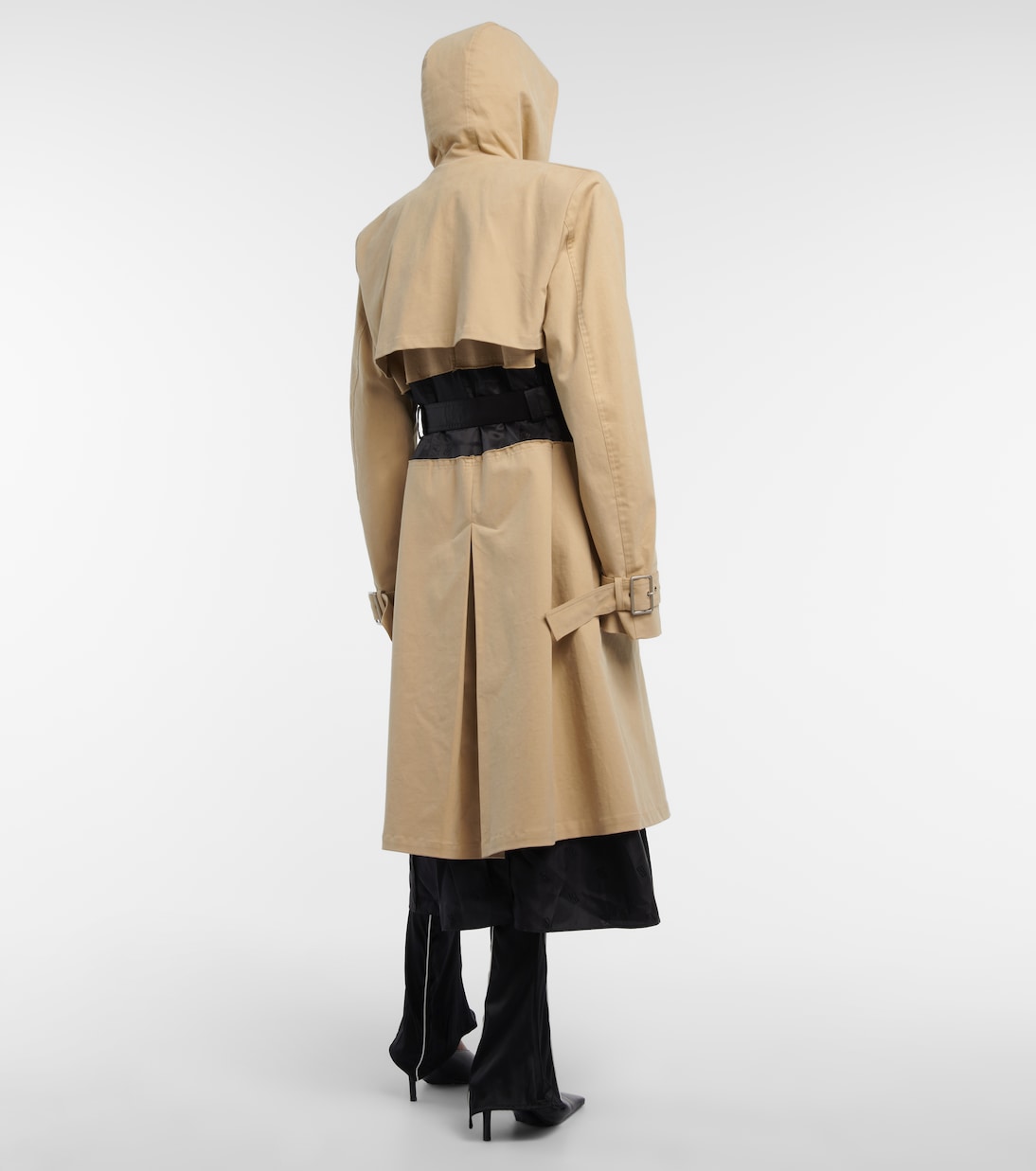 Trench destrutturato con cappuccio | Didu