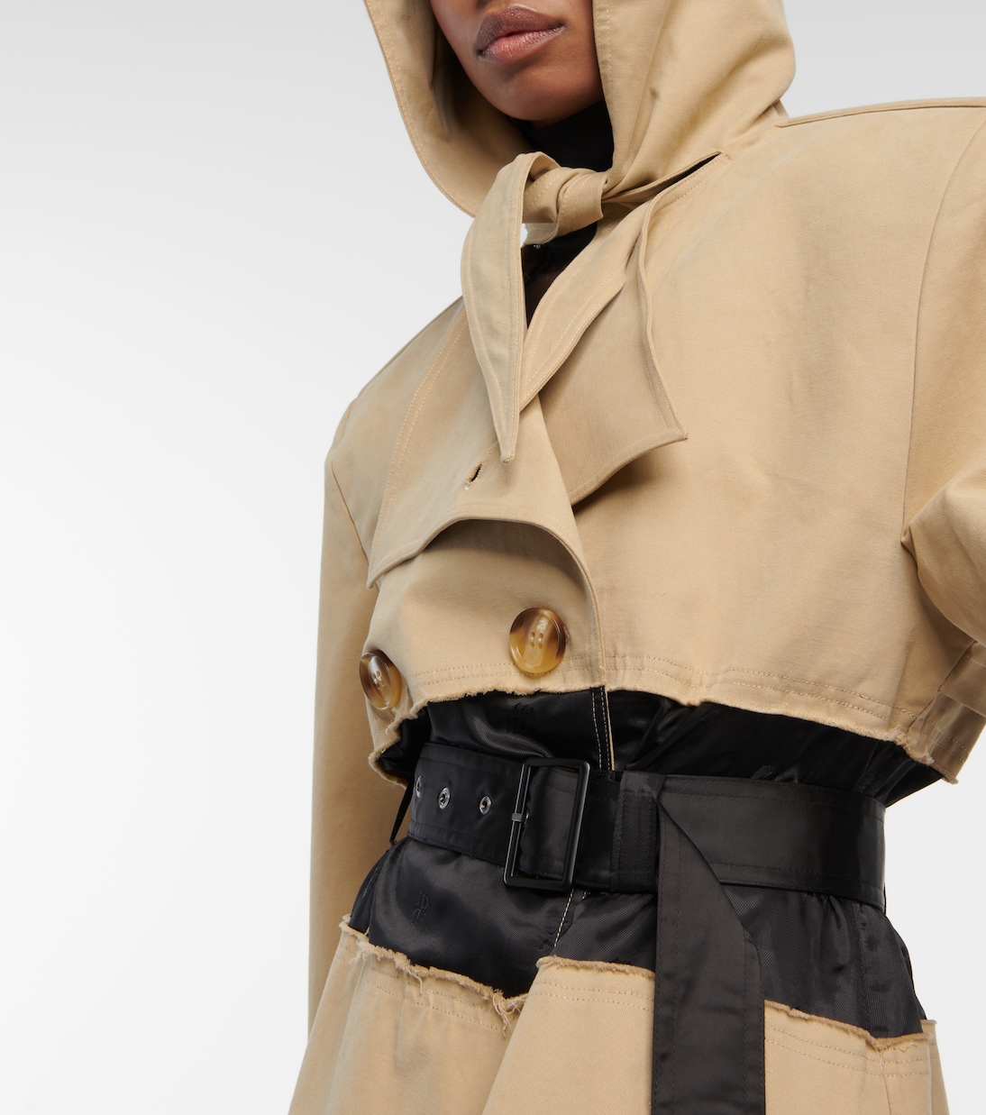 Trench destrutturato con cappuccio | Didu