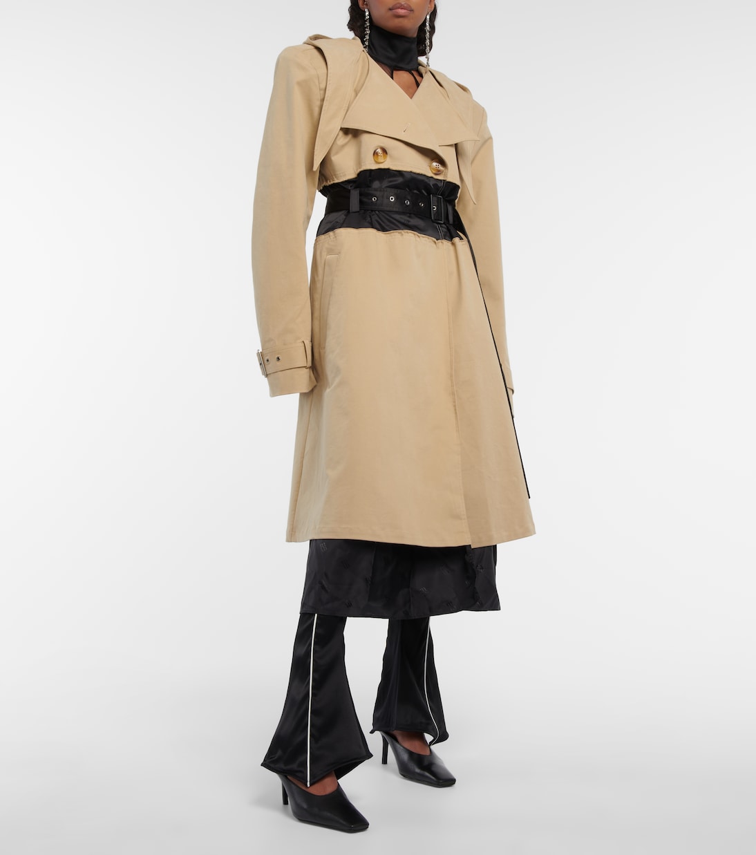 Trench destrutturato con cappuccio | Didu