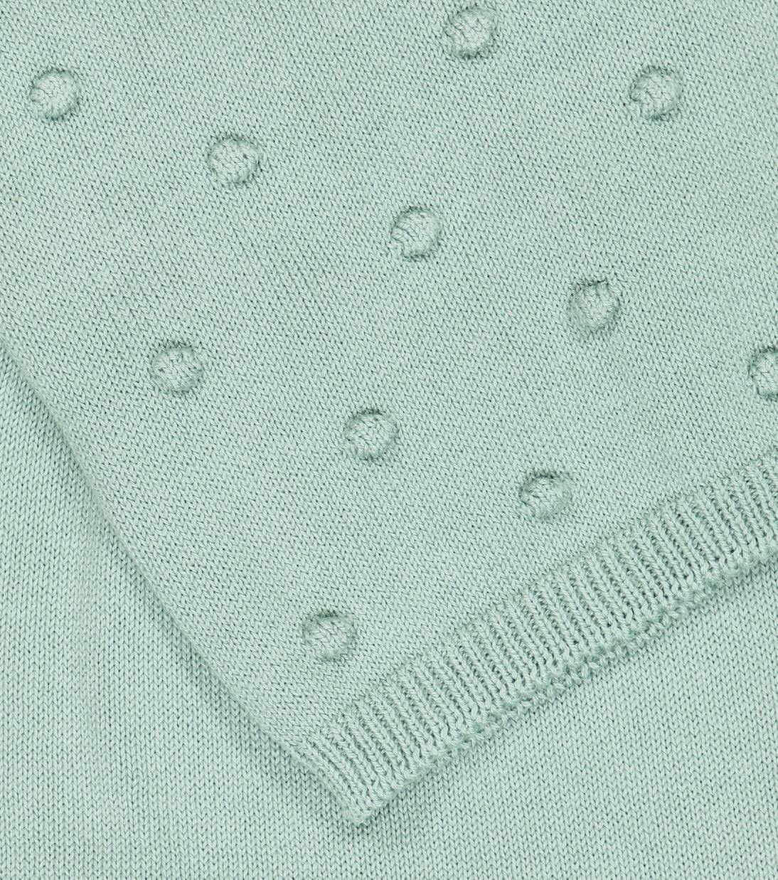 Baby - Set Menta di felpa e pantaloni | La Coqueta