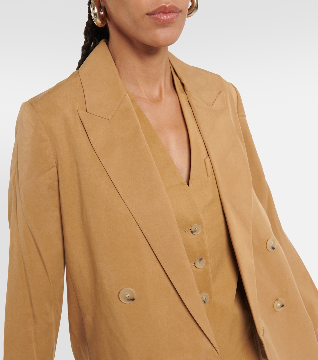 Double-breasted blazer | Vince