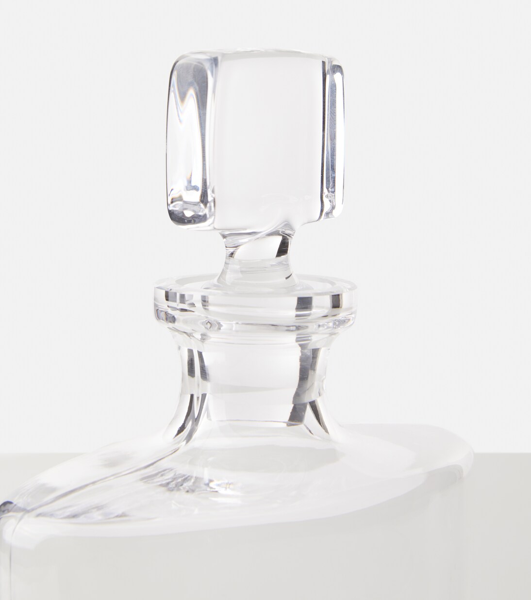 Square decanter and Rocks V glass set | Nude