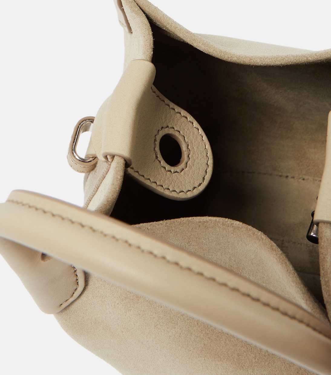 Tote Bale Micro aus Veloursleder | Loro Piana