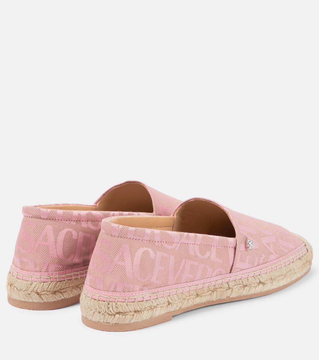 Versace Allover canvas espadrilles | Versace