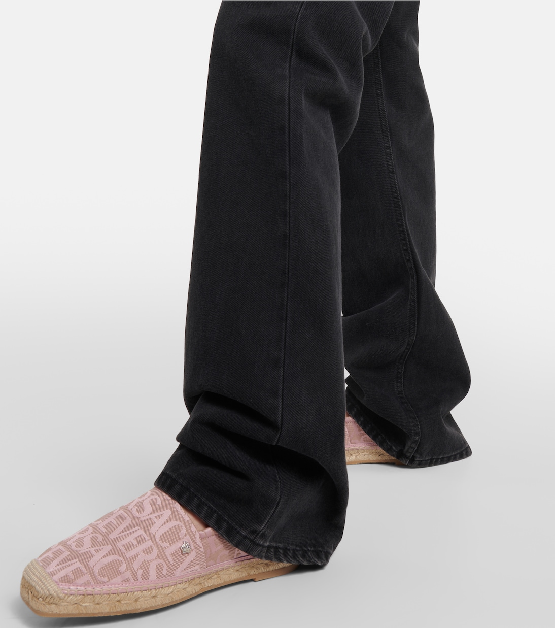 Versace Allover canvas espadrilles | Versace