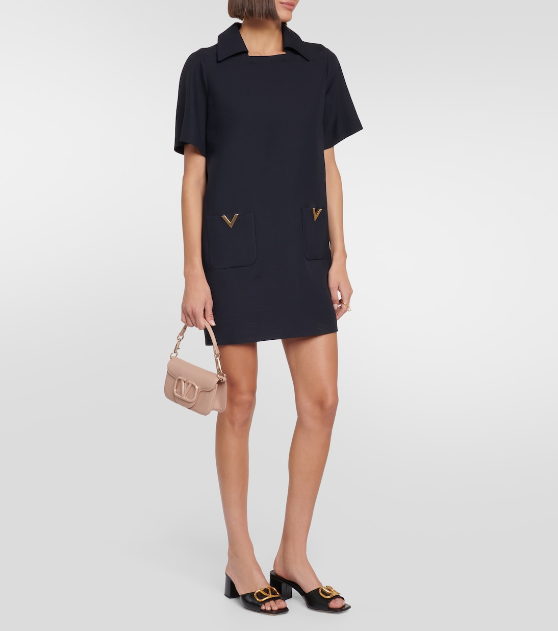 Miniabito VGOLD in Crêpe Couture | Valentino