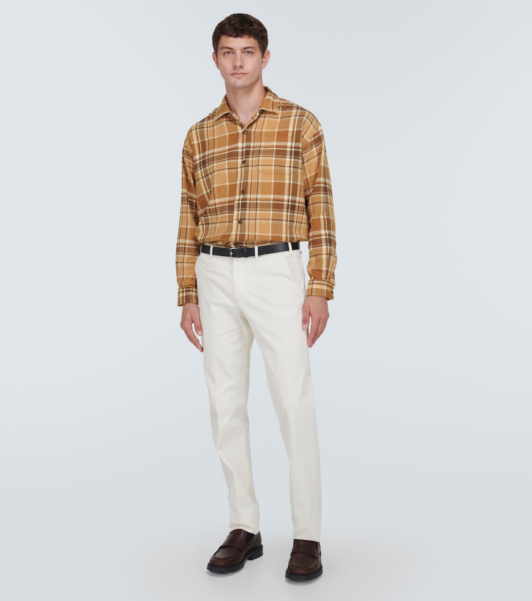Camicia in flanella di cotone a quadri | Polo Ralph Lauren