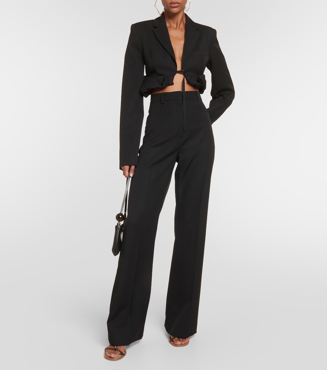 La Veste Croissant virgin wool jacket | Jacquemus