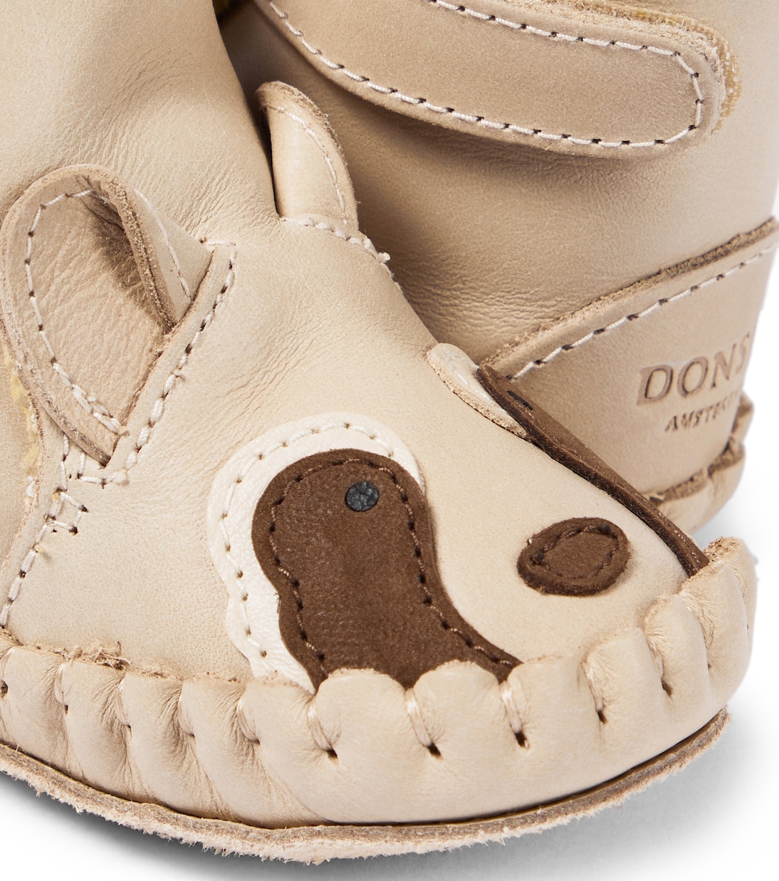 Bebé - botines Kapi Raccoon de piel | Donsje