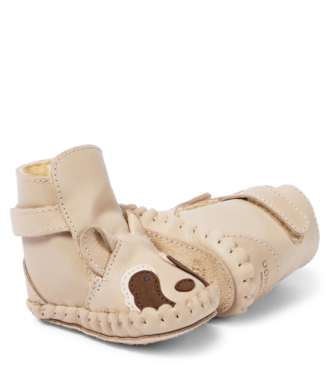 Bebé - botines Kapi Raccoon de piel | Donsje