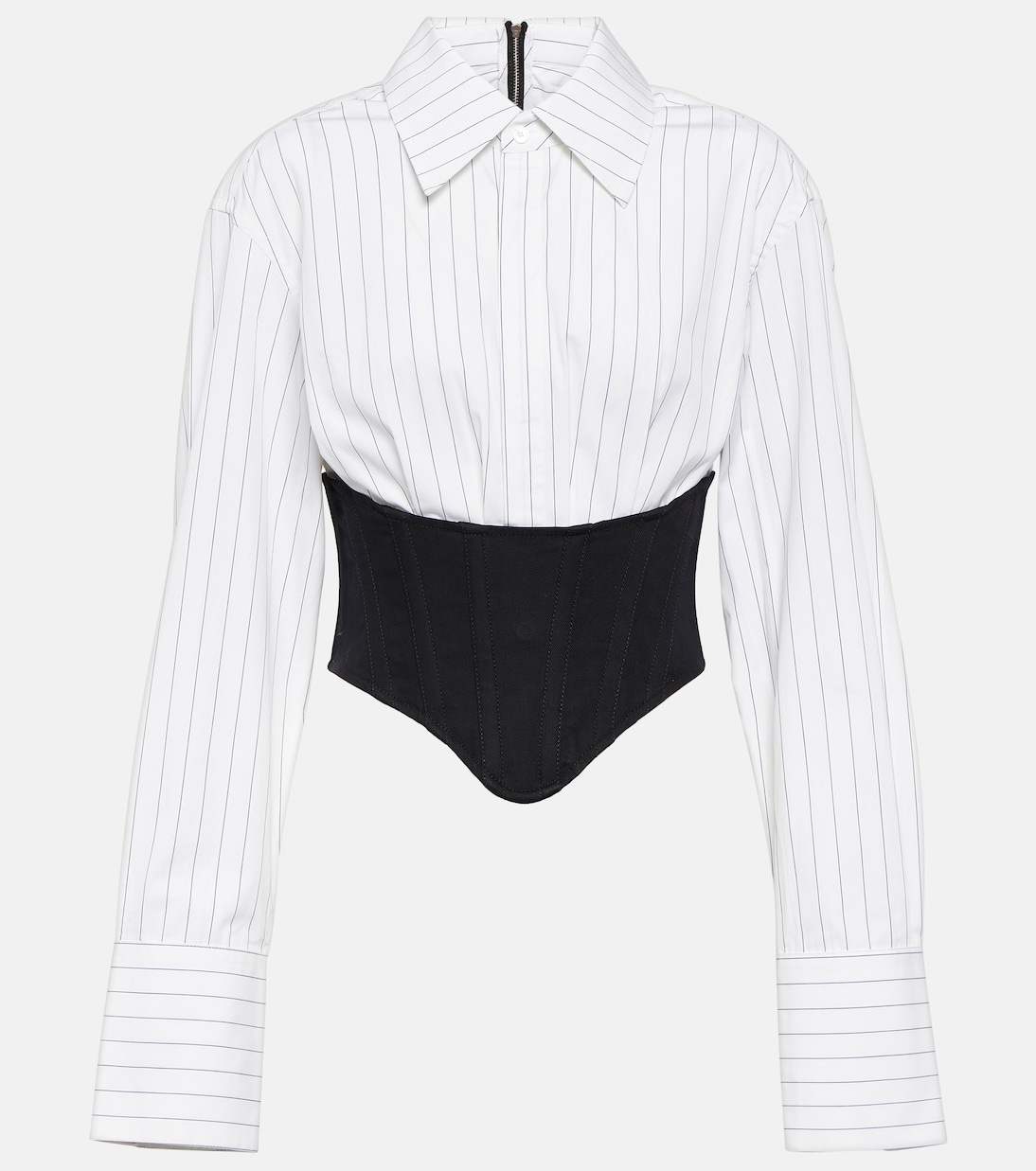 Camicia Corset in cotone a righe | Dion Lee