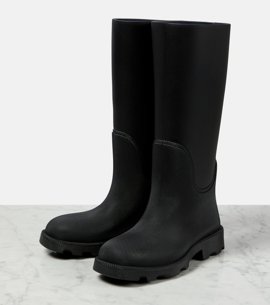 Raymond rain boots in black Burberry Mytheresa