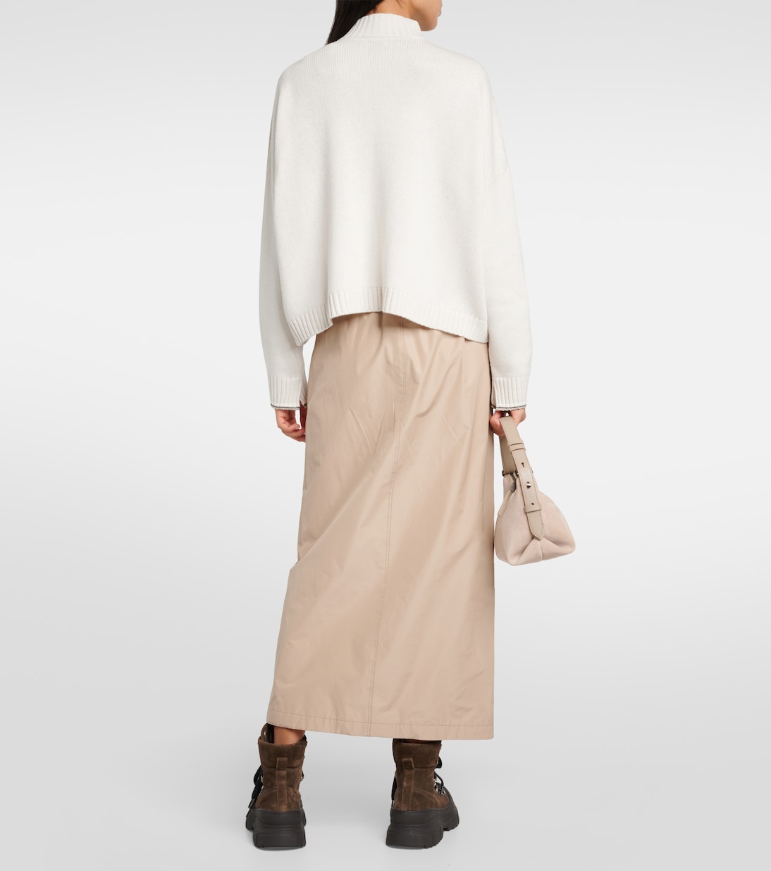 Jersey de lana, cachemir y seda | Brunello Cucinelli