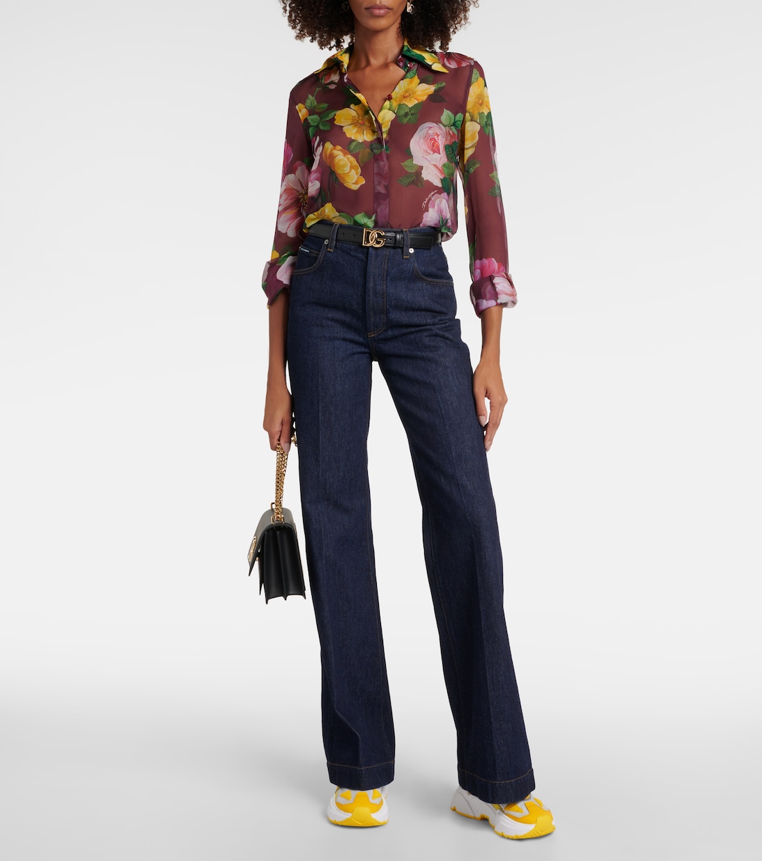 Sneakers Daymaster mit Leder | Dolce&Gabbana