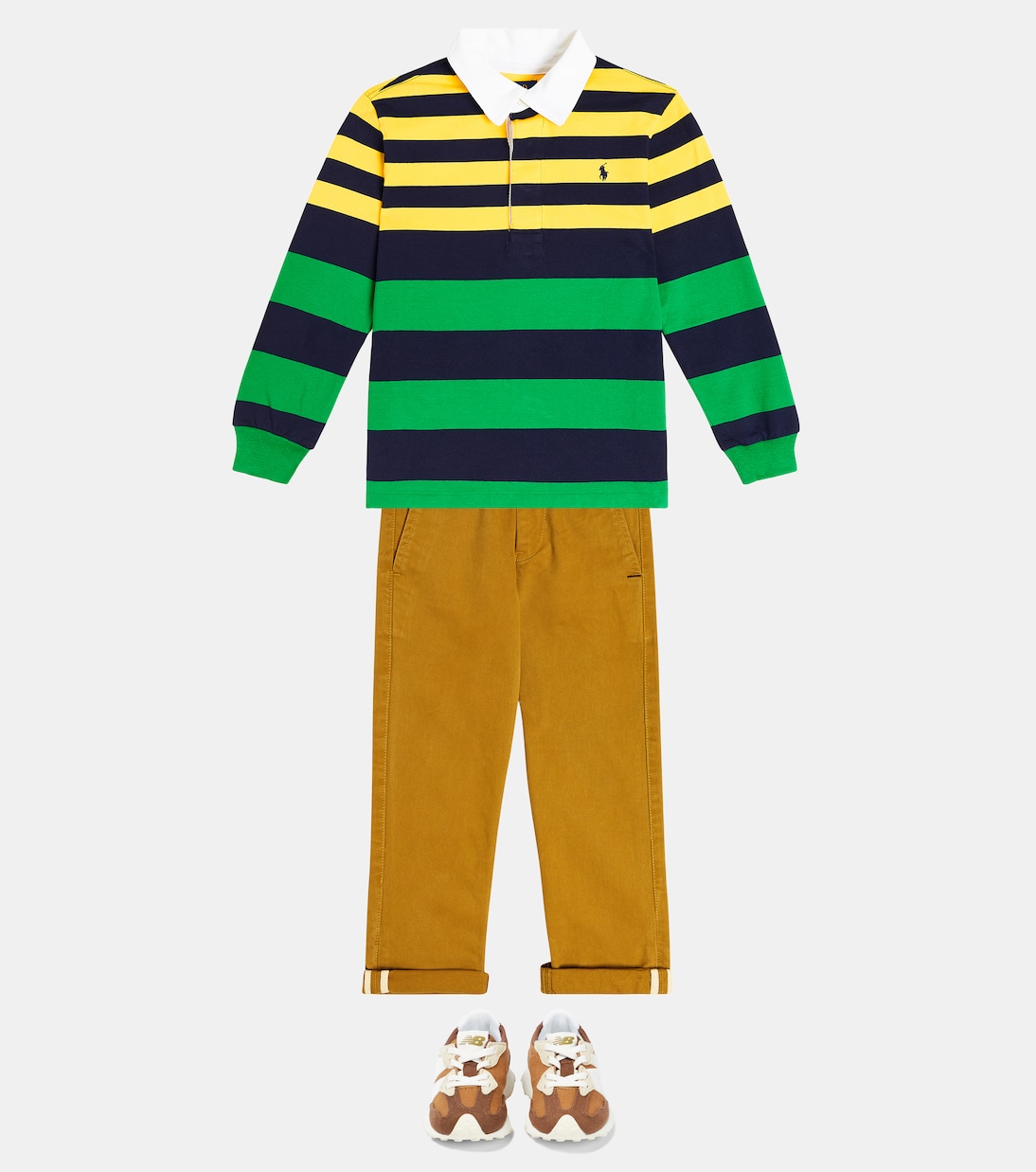 Polo de algodón a rayas | Polo Ralph Lauren Kids