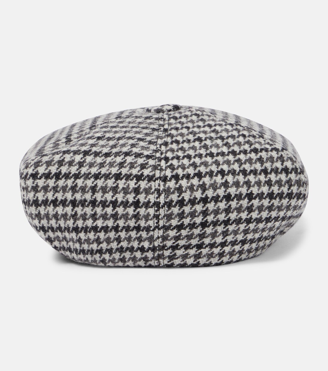 Berretto in lana Houndstooth MIU MIU per stile giovane e trendy