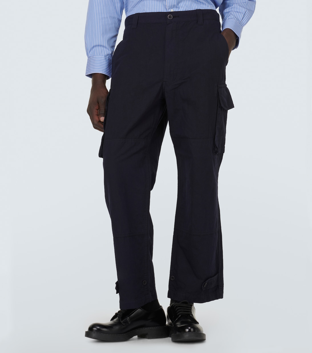 Pantalones cargo de algodón y lino | Comme des Garçons Homme