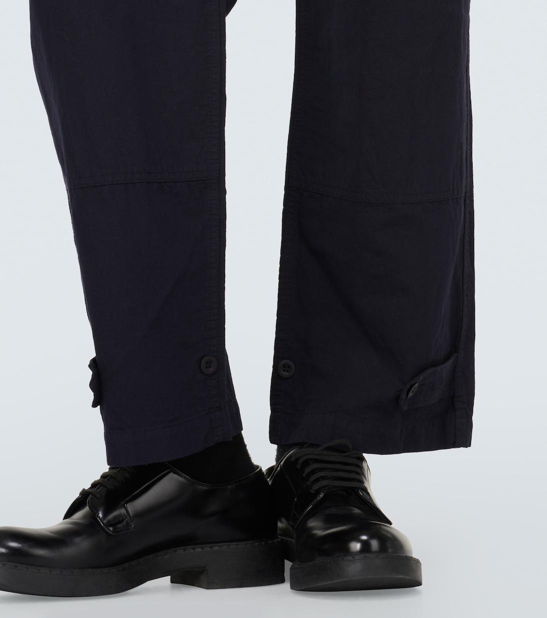 Pantalones cargo de algodón y lino | Comme des Garçons Homme