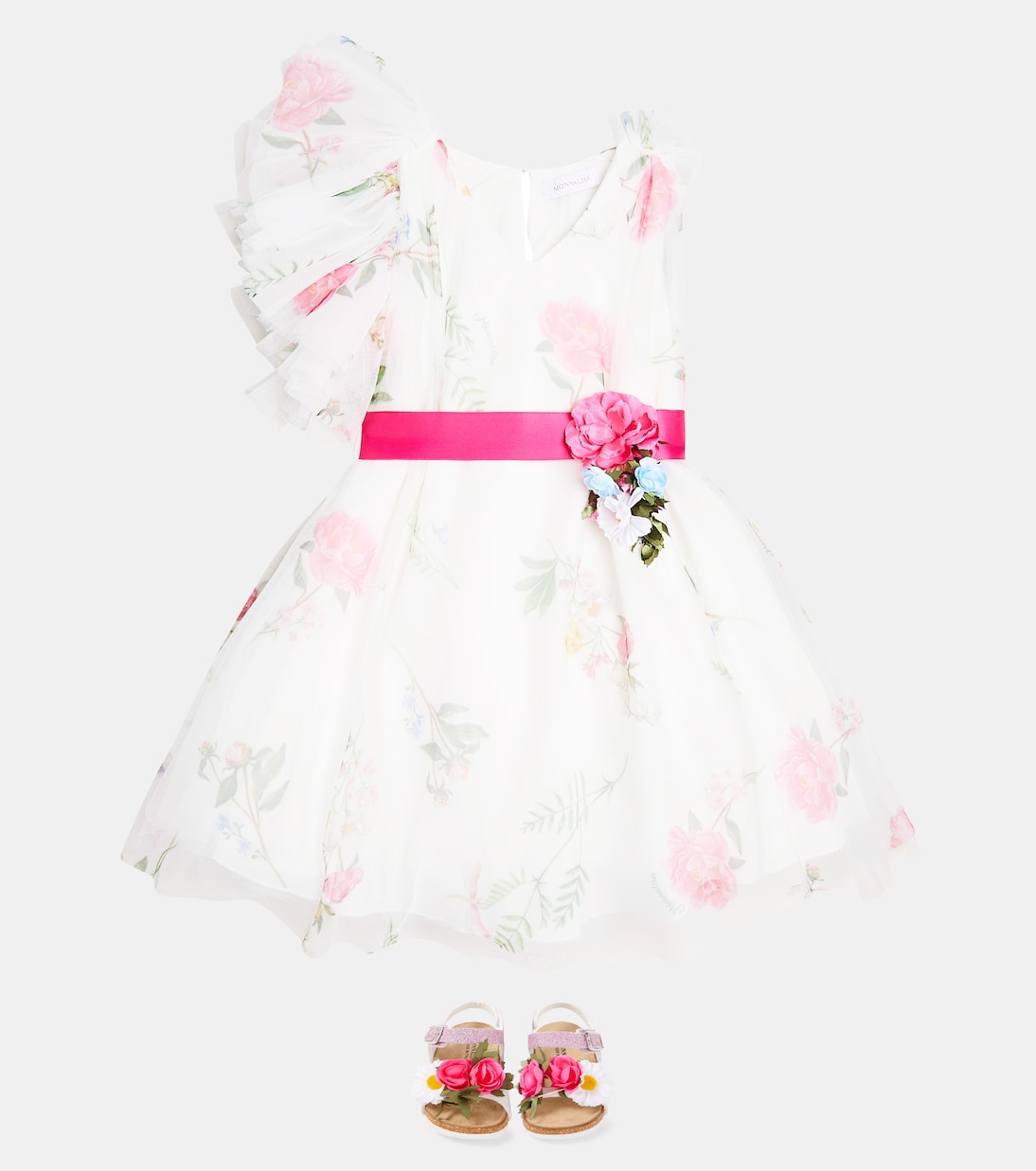 Kleid Aurora aus Tüll | Monnalisa