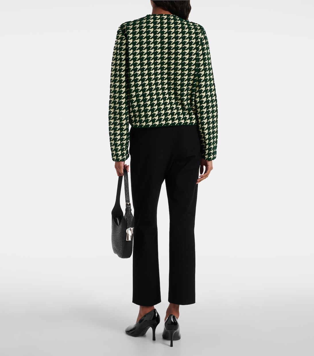 Cardigan en coton mélangé à carreaux | Burberry