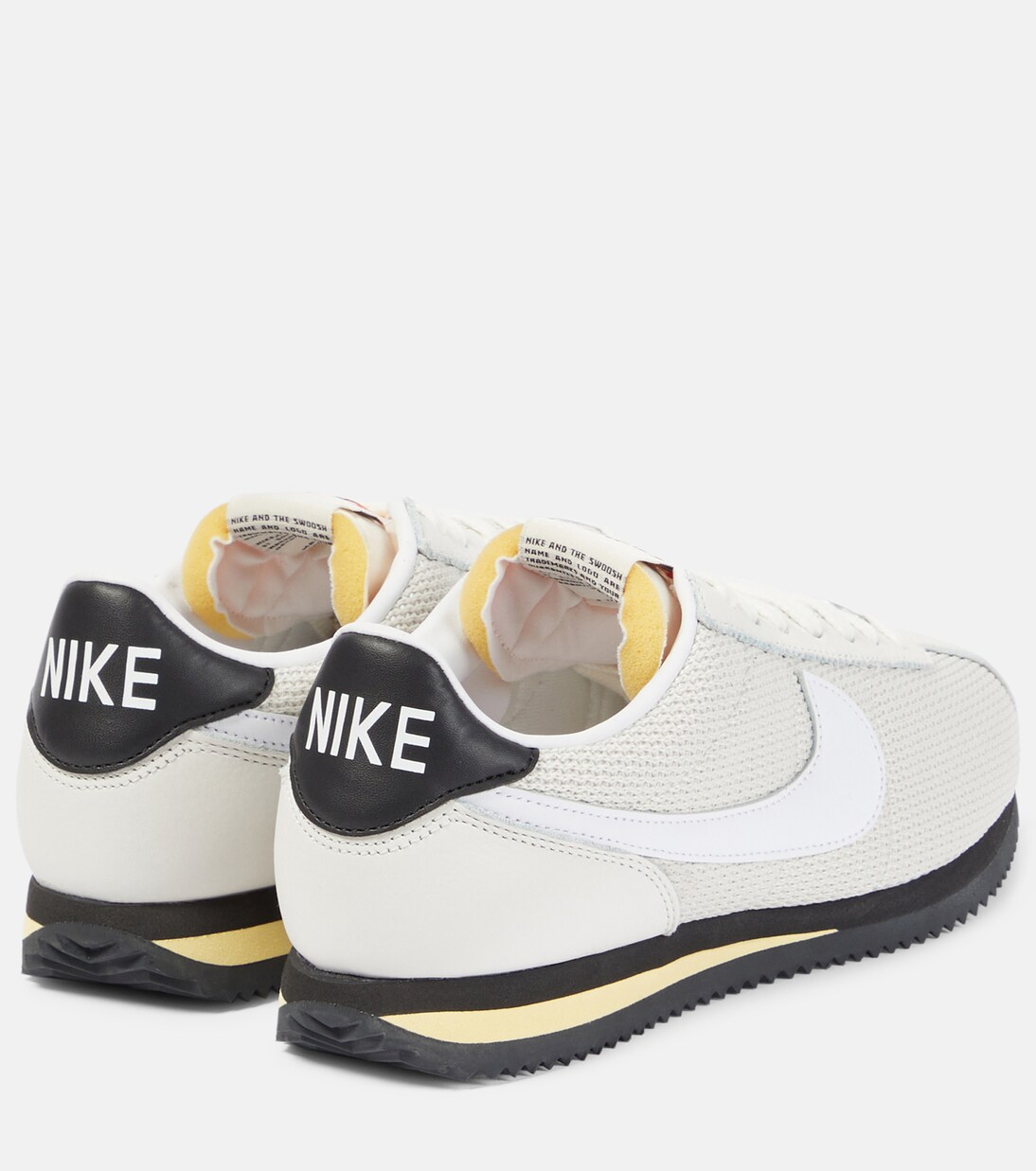 Cortez leather-trimmed sneakers | Nike