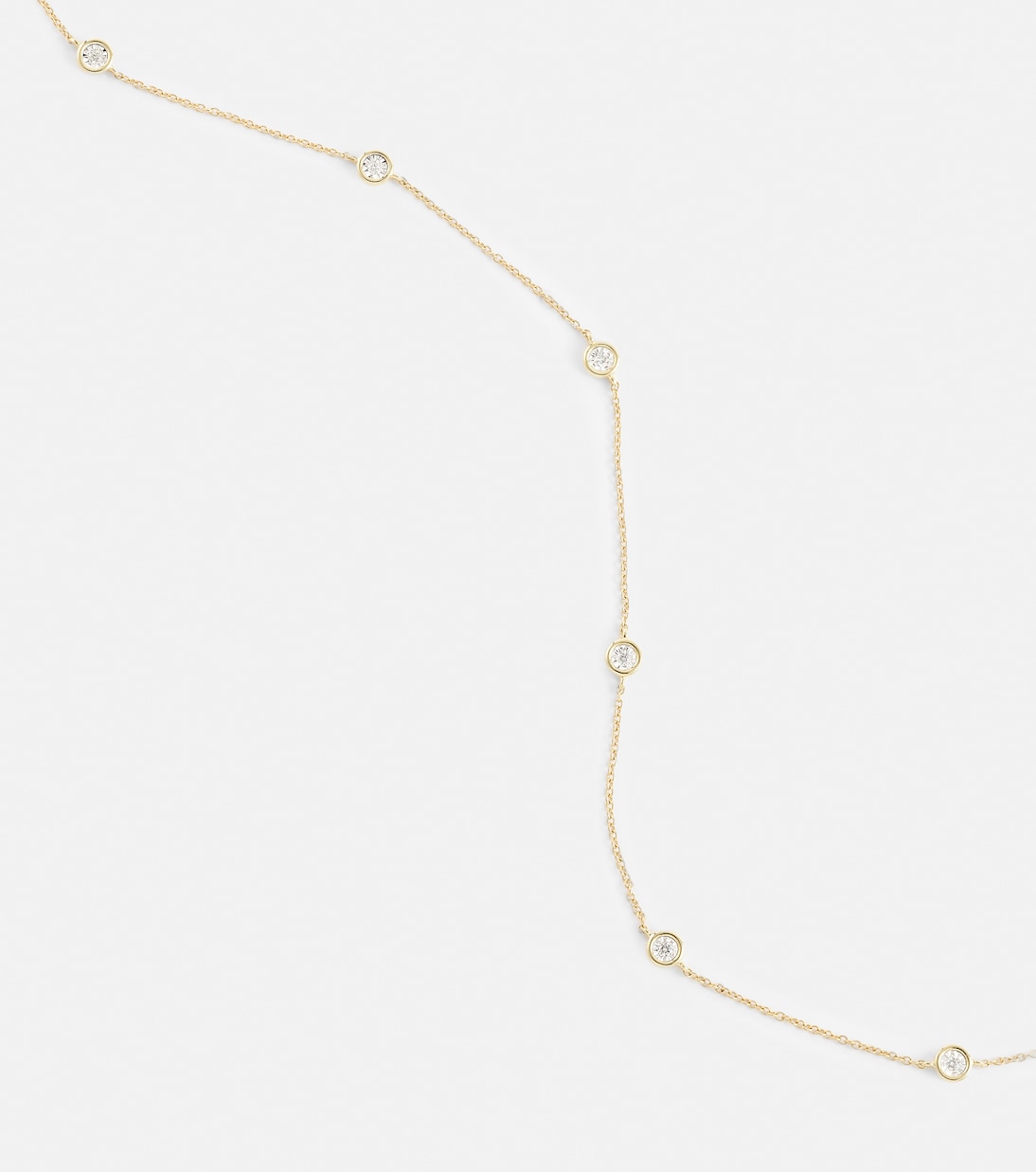 Collana in oro 10kt con Diamanti 