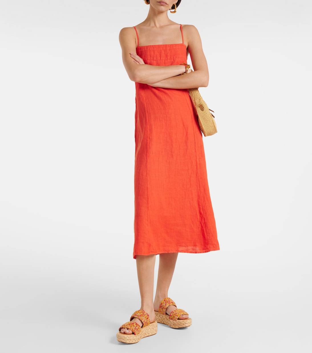Arlene 2 raffia platform sandals | Clergerie