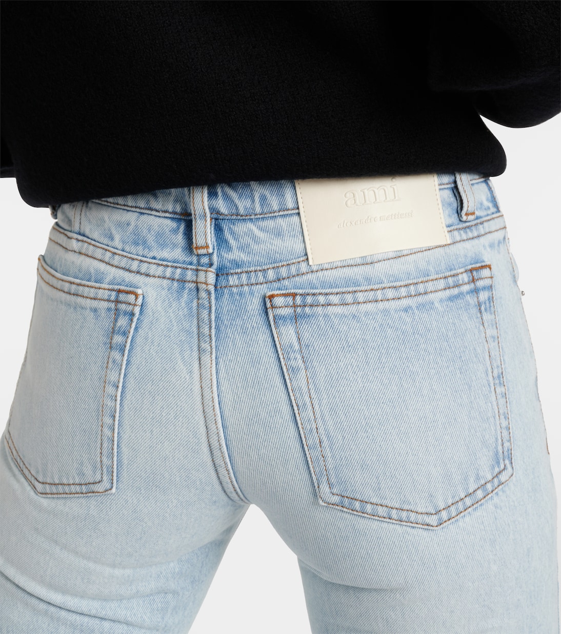 Split-hem flared jeans | Ami Paris