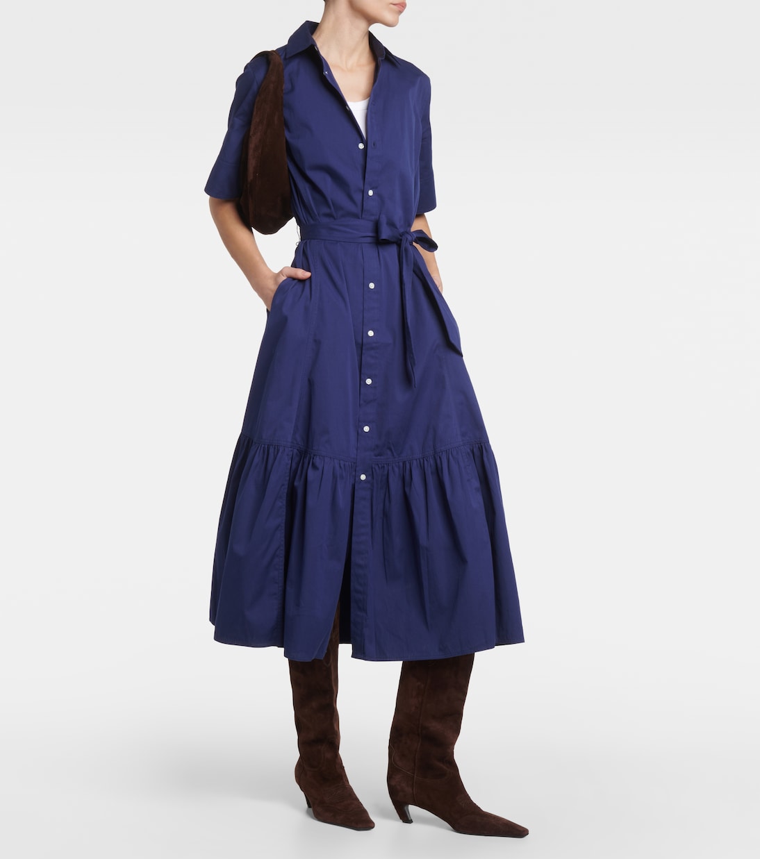 Vestido camisero de algodón | Polo Ralph Lauren