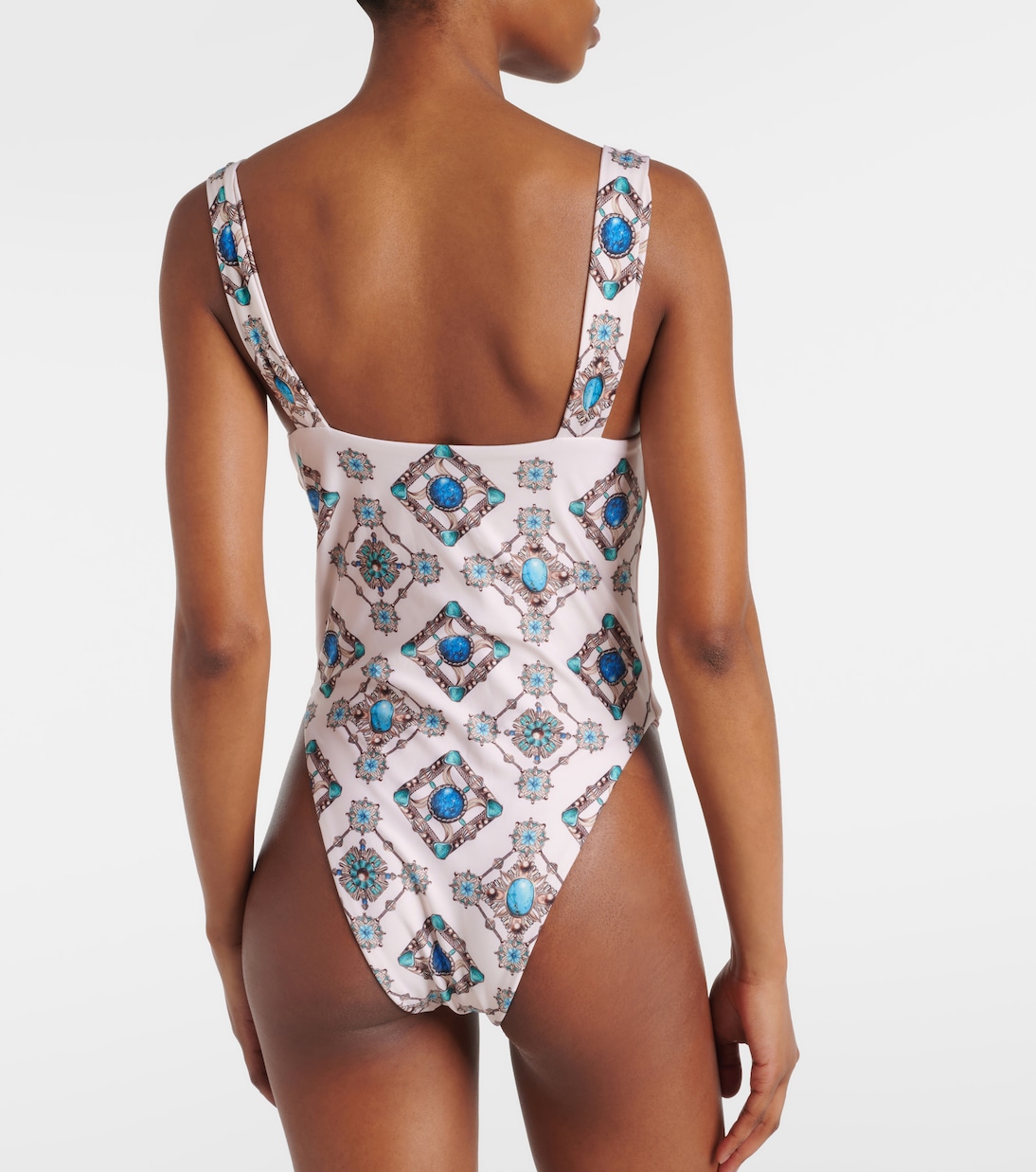 Costume intero Citrino Platero con cut-out | Agua by Agua Bendita