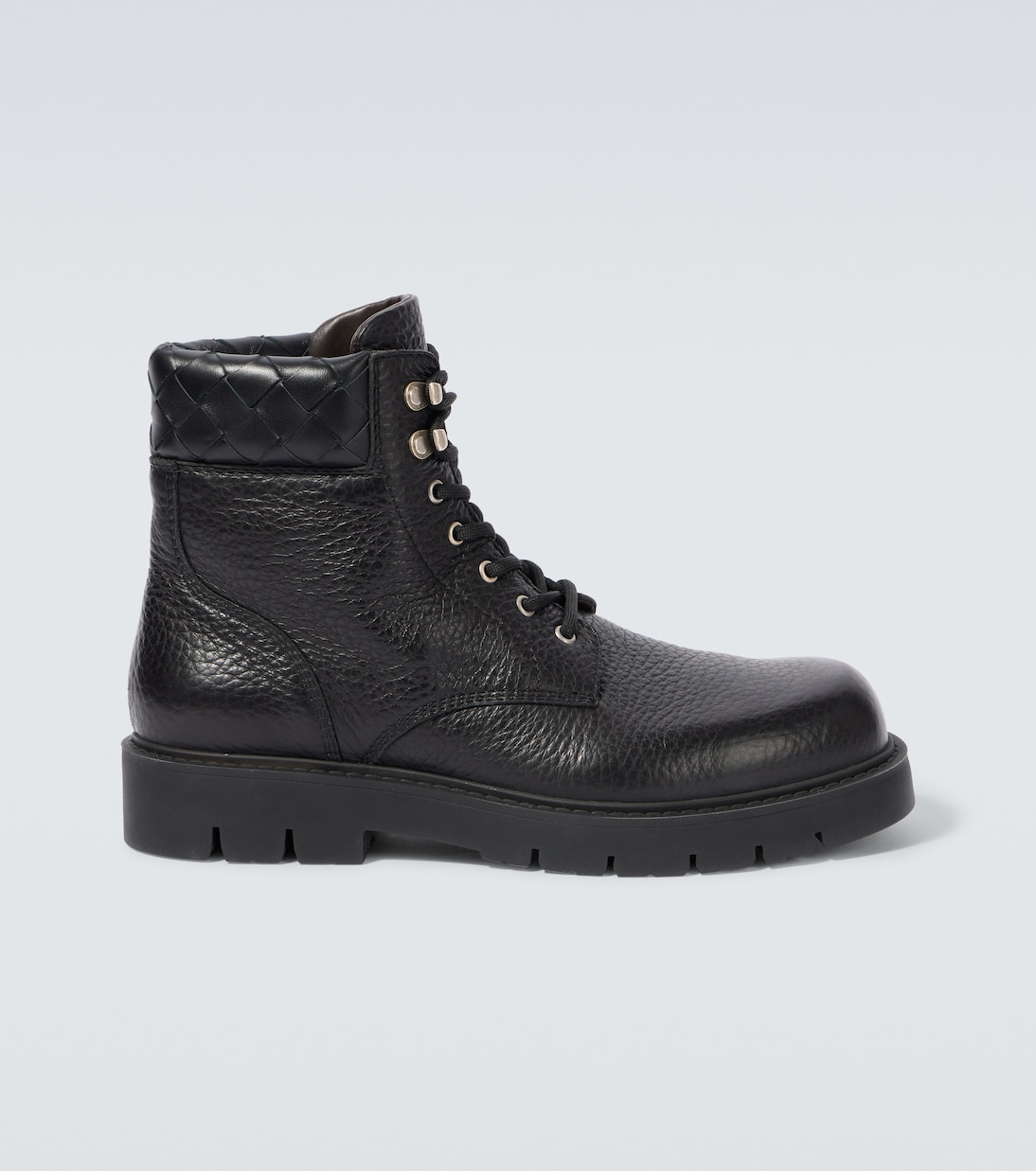 Botas con cordones Haddock de piel | Bottega Veneta