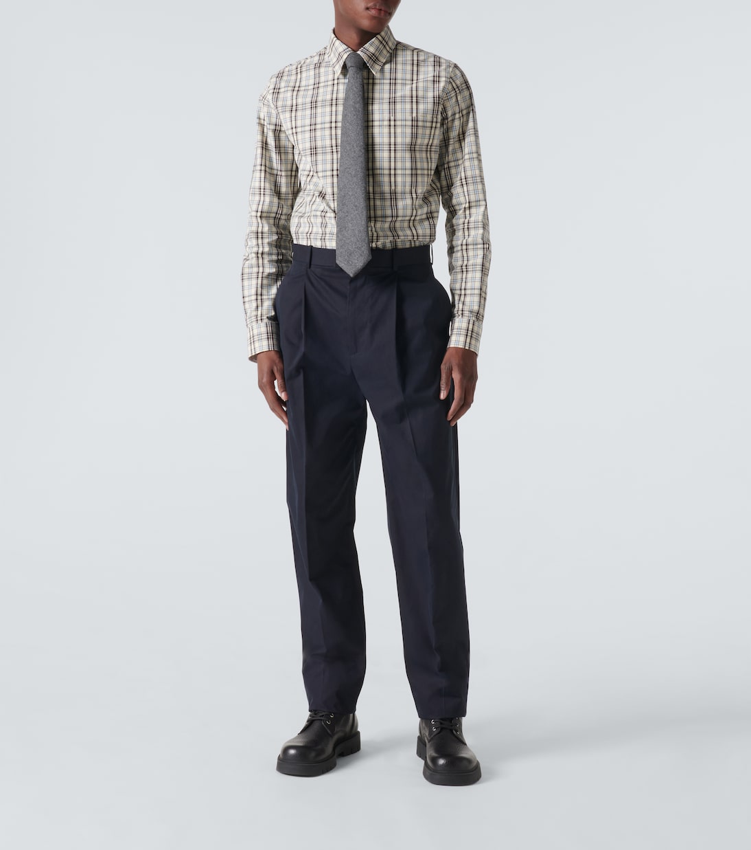 Botas con cordones Haddock de piel | Bottega Veneta