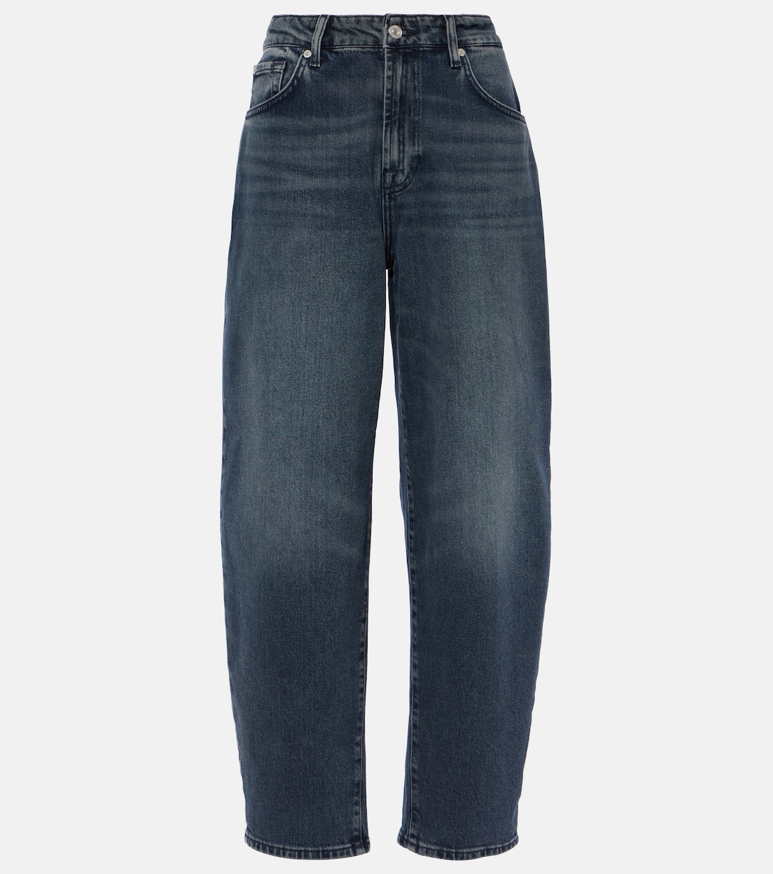 Jayne high-rise tapered jeans | 7 For All Mankind