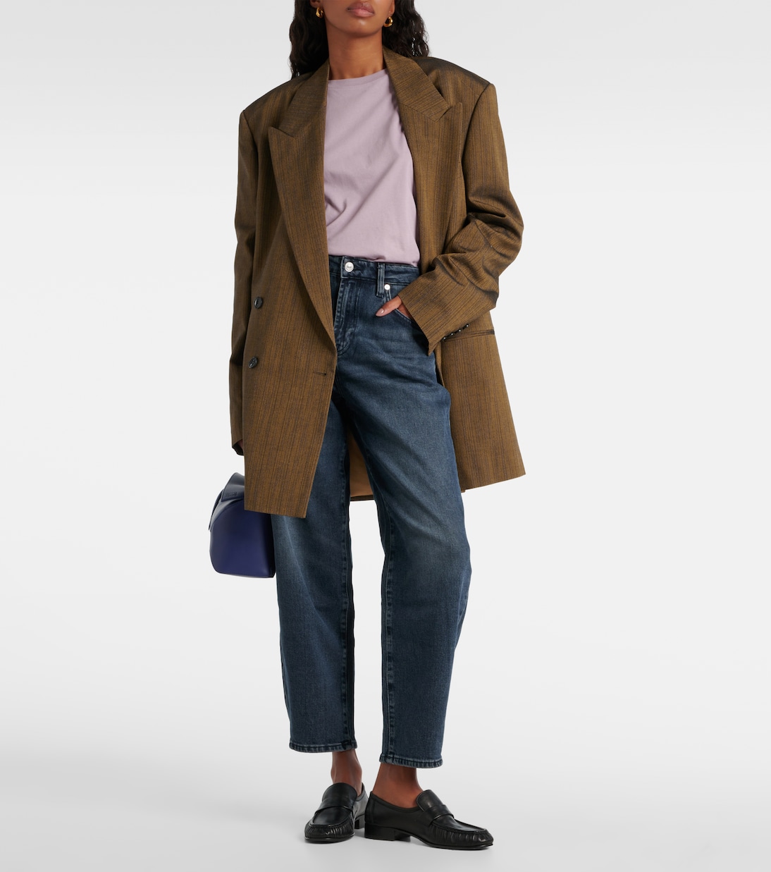 Jayne high-rise tapered jeans | 7 For All Mankind