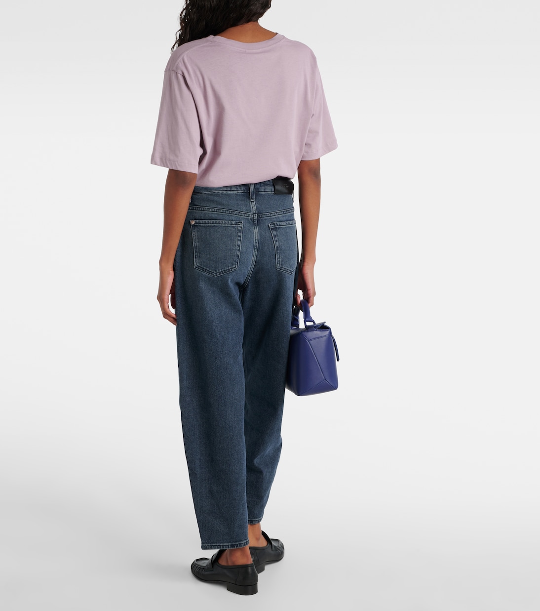 Jayne high-rise tapered jeans | 7 For All Mankind