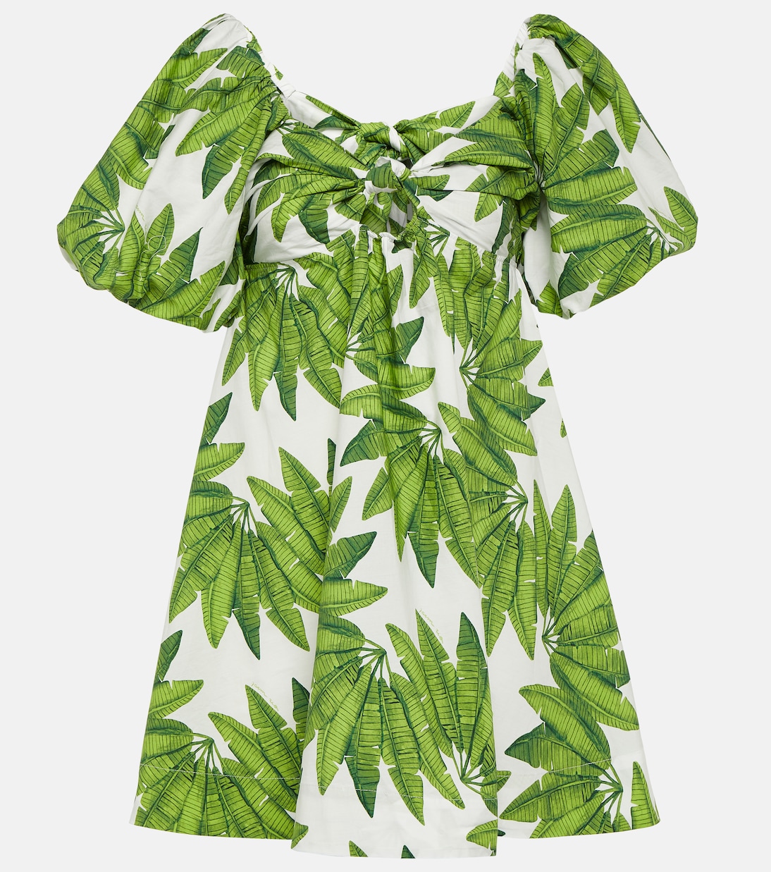 Palms Fan cotton minidress | Farm Rio